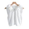 Double Layers Fake Collar for Women's Shirt Detachable Collar False Collar Top Girls Removable Sweater Shirt Clothing Accessory