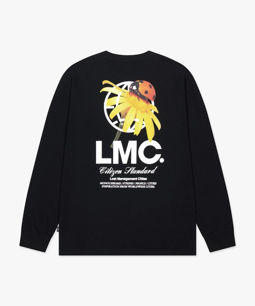 LMC Ladybug Long Slv Tee Black