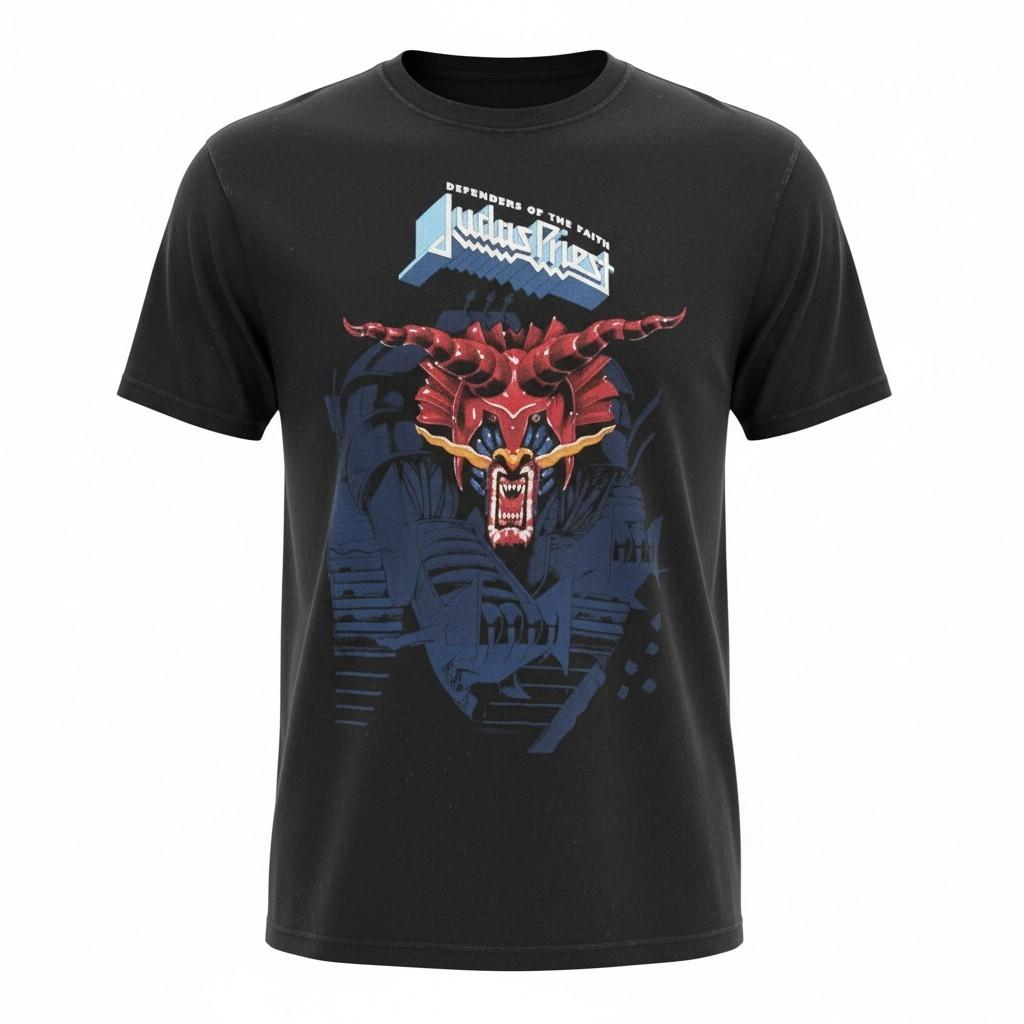 Judas Priest Band Tshirt Size L Heavy Metal Rock A693 L