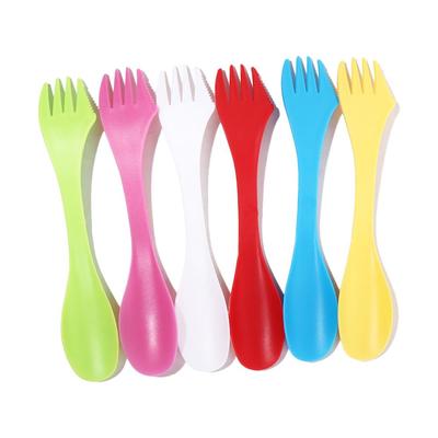 Soeplepel Buiten Servies Bestek Blikopener Dessertlepel Plastic Lepel Spork Lepel Flesopener Vork