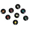 8PCS Vinyl Record Wall Stickers DIY Transfer Belt Decal Mural Living Room Bedroom Home Restaurant Bar Decoration