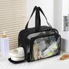 Wet And Dry Separation Fitness Wash Bag Waterproof Travel Bag Swimming Storage Bag Pu Handheld Portable Cosmetic Bag