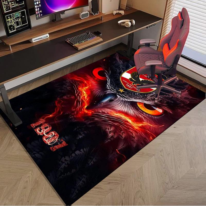 Ahly Football club Printed Area Rug for Office, Chair Rug, Decorative Carpet Floor Mat, Large Size Fan gifts Christmas gifts