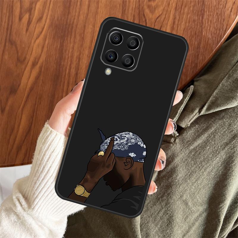 2Pac Tupac Rapper Singer Case For Samsung Galaxy M12 M32 M52 M35 M55 M15 M11 M13 M14 M06 M16 M36 M56 M31 M53 M34 M54