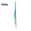 Comfortable Grip Crochet Hook Resin for Beginners, Crocheting Lovers, 2.0mm-8.0mm Ergonomic Artistic with Long Floral Handle Blankets, Dolls, Shawls,