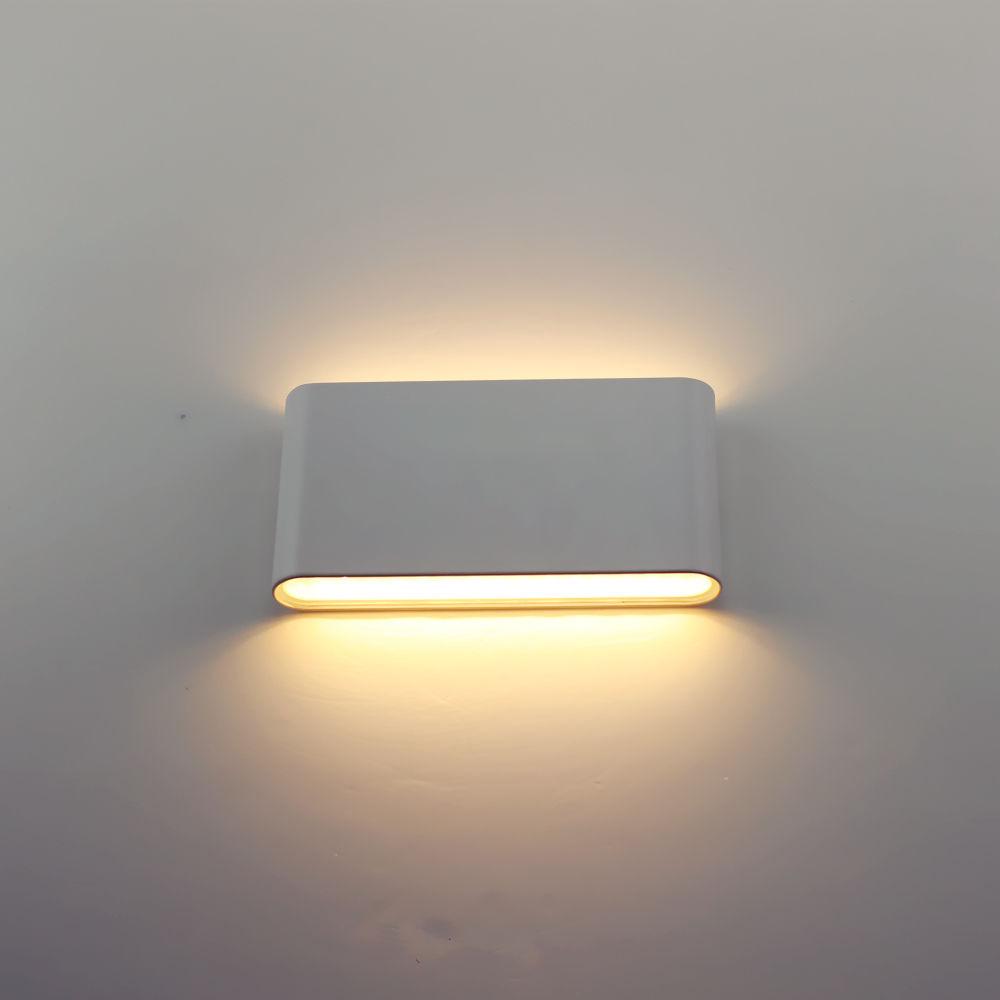 Outdoor Waterproof Minimalist Ultra-Thin Wall Light for Bedroom, Living Room, Corridor, Staircase, or Courtyard
