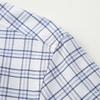 Dibenze Men's Plus Size Plaid Short Sleeve Shirt