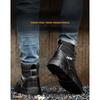 Mens Boots Special Forces Combat Steel Head Safety Boots Outdoor Work Male Shoes Climb Mountains Cross Country Sport Men's Shoes