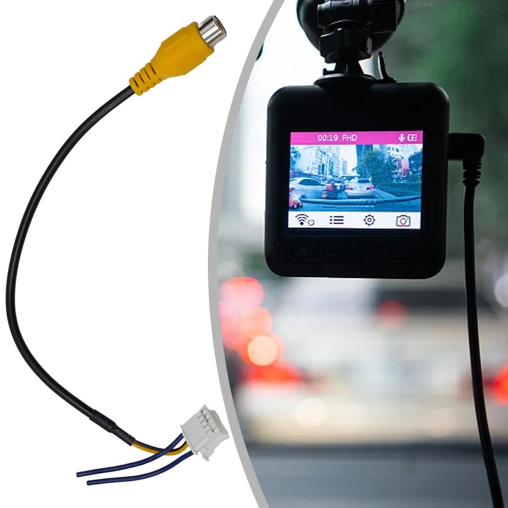 Camera Radio Video Input Cable Adapter Connector Pin