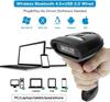 NETUM Bluetooth Barcode Scanner, 2.4G Wireless, Bluetooth & Wired Connection Compatible, for Smartphones/Tablets/PCs/CCD Barcode Reader, Windows/Mac/A