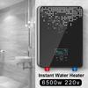 6500W Shower Bathroom Shower Hot Water Machine Household Digital Display Water Heater Instant Electric Water Heater