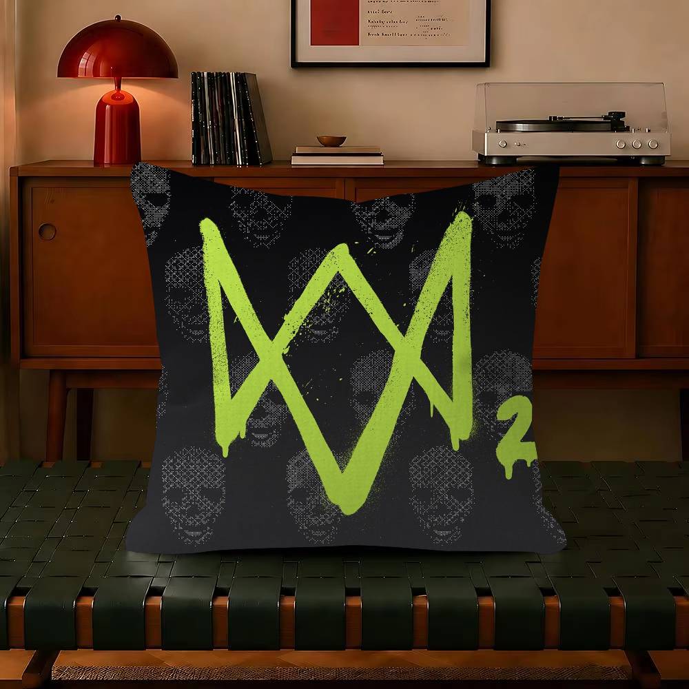 Watch Dogs Game   Decorative Pillowcase Square Pillowcase Home Office Decorative Cushion Cover