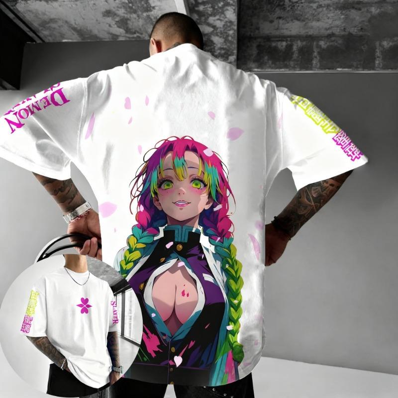 Summer men s and women s casual loose parent-child short sleeved shirt XS