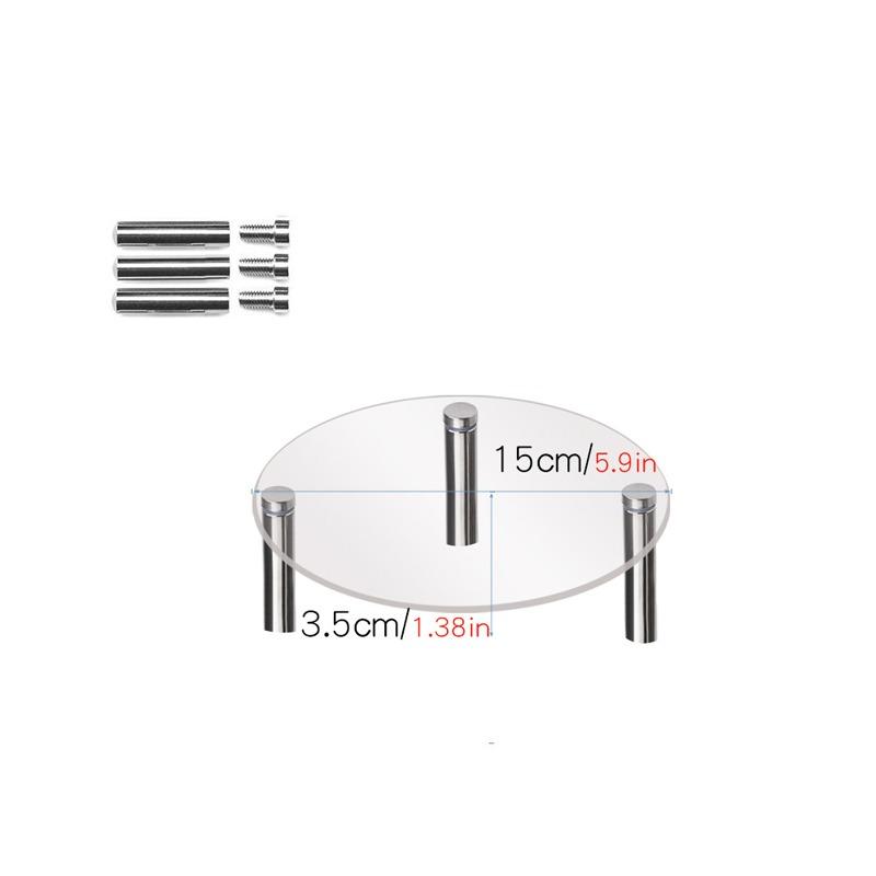 Акриловая подставка для кексов на свадьбу — фото 14