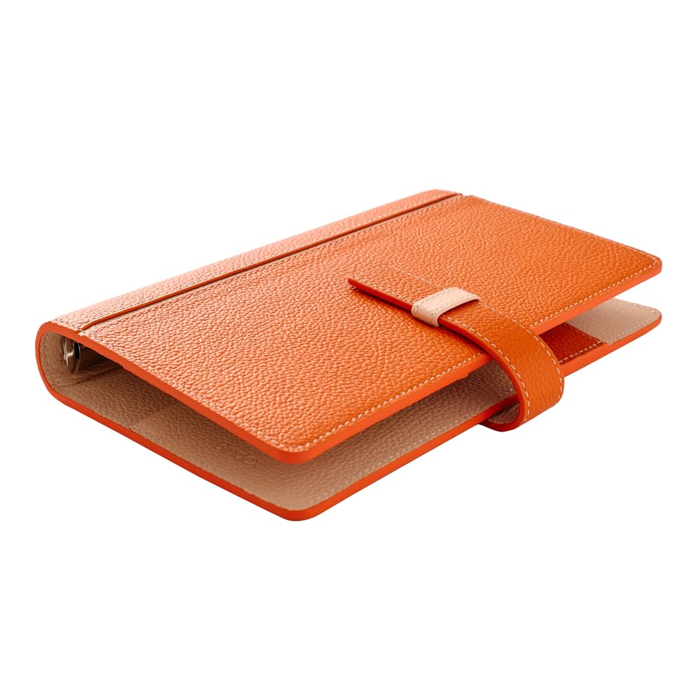 Efficiency Bindex System Notebook NOLTY Unit B15 Bible 6 Holes Orange BB0013