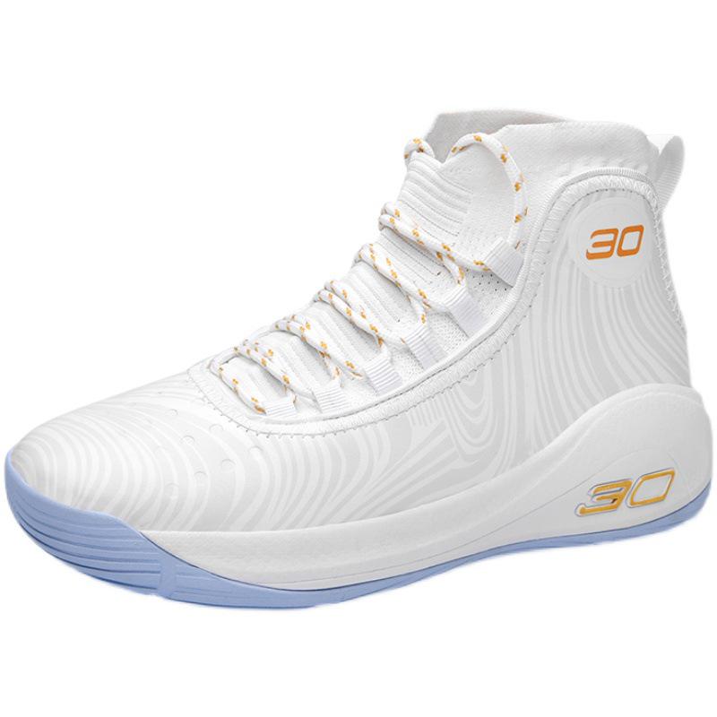 Men's High-Top Basketball Sneakers, Breathable, Large-Size Combat Boots