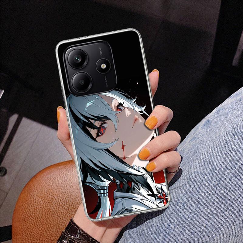 Arlecchino Genshin Impact Phone Case For Xiaomi Redmi Note 15 14 13 12S 12 11 Pro Plus 14S 11S 11E 10 10S 11T 5G Personalized Co