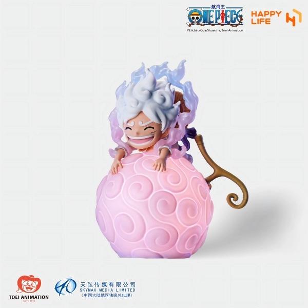 One Piece Devil Fruit Series Lamp Voice Controlled Night Light Luffy Ace Robin Chopper Yamato Usopp Pvc Collectible Toy Gift