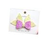 Women's Sequin Baby Bow Clip: Swallowtail Duckbill for Girls
