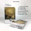 Bonsai LED Table Lamp with Pearl Gold Leaves & Silver Branches - Decorative Night Light & Christmas Tree Decor