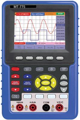 Mother Tool Fuldfarve Praktisk Type 2-Fænomen Oscilloskop 4000 Tællinger DMM + MT-775