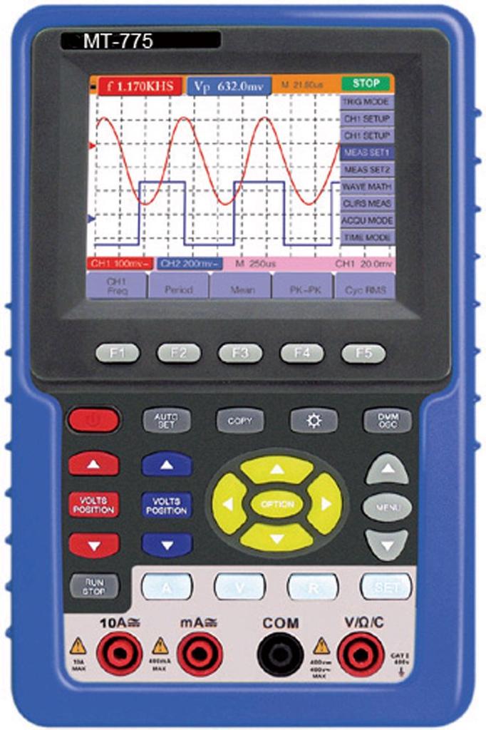 Mother Tool Full Color Handy Tip 2 Fenomen Osciloscop 4000 de numărări DMM + MT-775