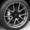 4pcs Car Wheel Center Caps Hub Covers For Tesla 2022 2023 2024 2025 18 Inch Wheels Five Claw Type Athletic Hubcaps Accessories