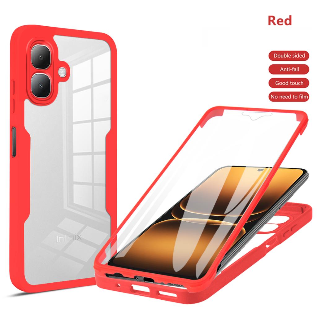 Full Body Protection Shockproof Case for Infinix Smart 20 4G Protective Cover Screen Protector Fundas Coque