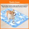 Summer Pet Cooler For Dogs Pvc Water Ice Mat Large Cooling Pad For Hot Days