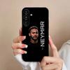 Für N-Neymar Fußball 10 Handyhülle Für Samsung S25,24,23,22,21,S20,Ultra,Plus,FE Schwarze Weiche Hülle