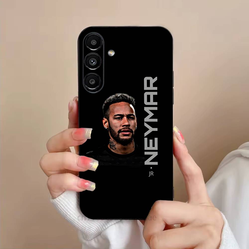 Für N-Neymar Fußball 10 Handyhülle Für Samsung S25,24,23,22,21,S20,Ultra,Plus,FE Schwarze Weiche Hülle