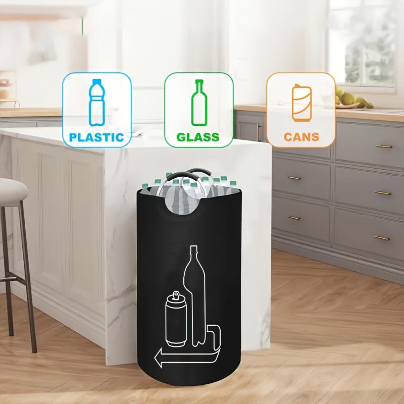 Waterproof Oxford Cloth Laundry Basket with Aluminum Handle - Large Capacity and Foldable Design