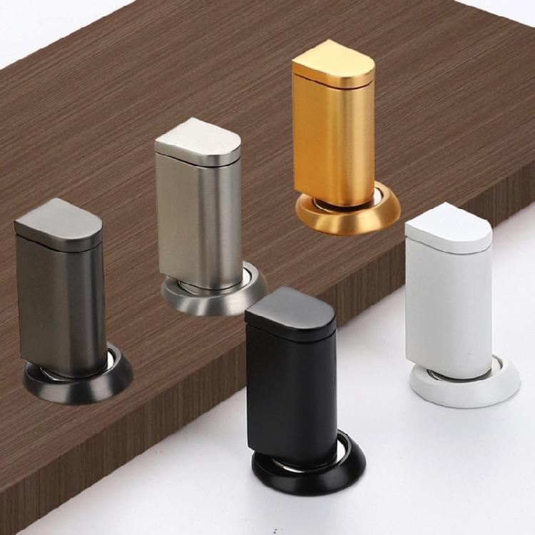 Floor Mounted Door Stop Anticollision Magnetic Door Stoppers Adjustable Bedroom Door Stop Wall Protector Door Accessories