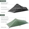 Bulaned Ultralight Outdoor Camping Tent One Person Camping Tent Water Resistant Tent Aviation Aluminum Support Portable Sleeping Bag Tent