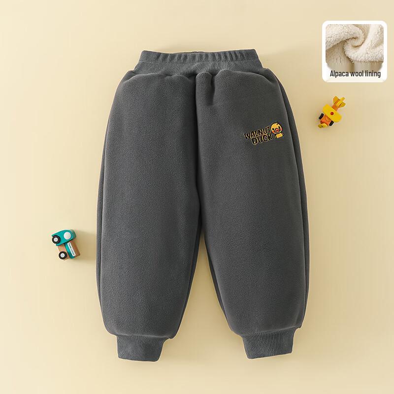 WALNUT DUCK Kids  Fleece-Lined Sweatpants 130