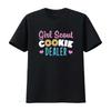 Pfadfinderinnen Keksverkäuferin T-Shirt Lustige Pfadfinder Familie vintage Gewaschen Weich Leicht Designer-Kleidung homme Atmungsaktiv