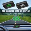 Head Up Display GPS HUD Digital Speedometer Plug And Play For All Cars Big Font KMH Windshield Projector Car Accessories
