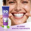 9D 5DPurple Teeth Whitening Toothpaste Remove Plaque Stains Cleaning Oral Hygiene Dental Bleach Tools Fresh Breath Beauty Health
