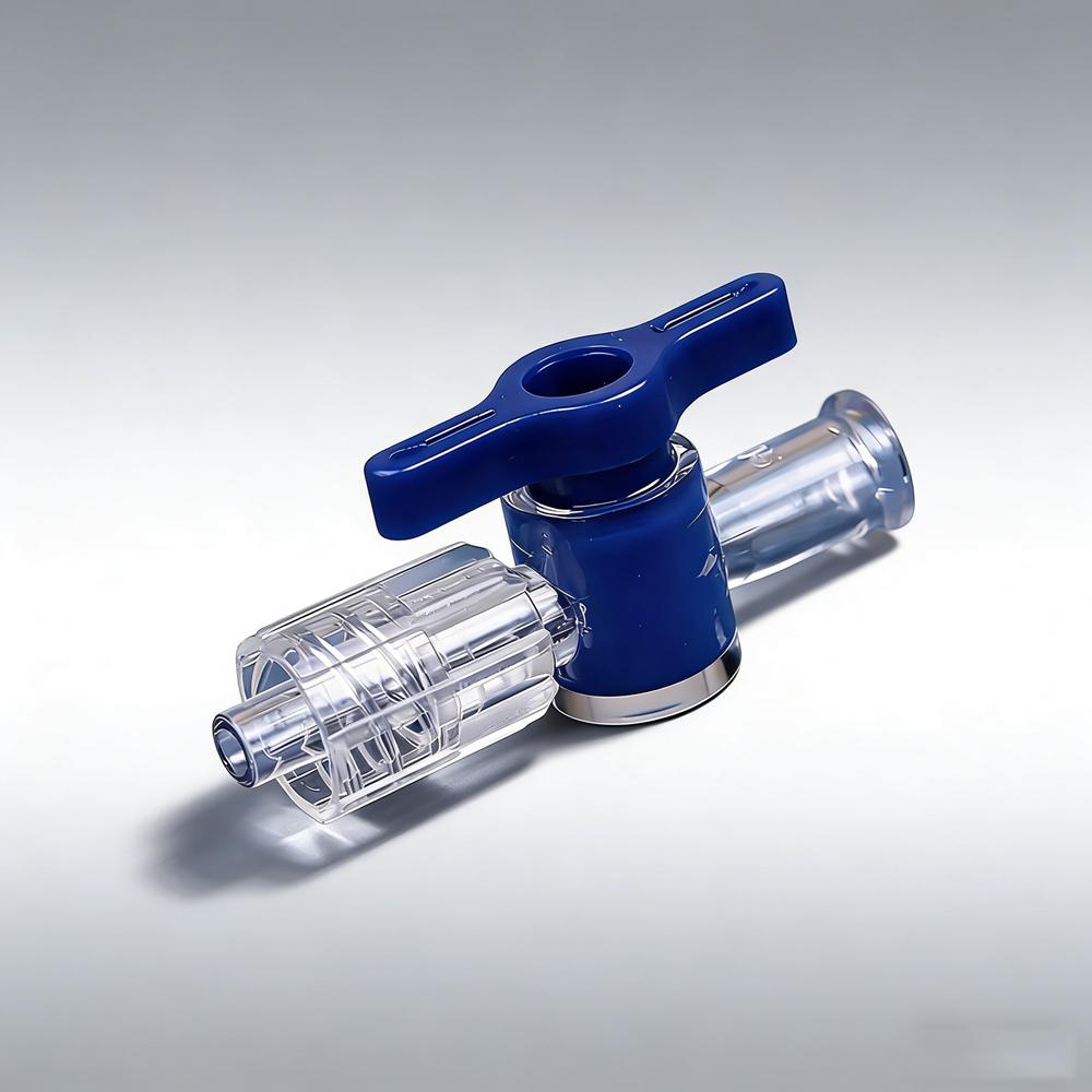 10PCS Plastic Three Way Valve Flow Control Luer Stopcock Valve for Medical Equipment