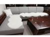 White Fluffy Irregular Plush Bedroom Rug & Sofa Cushion Blanket