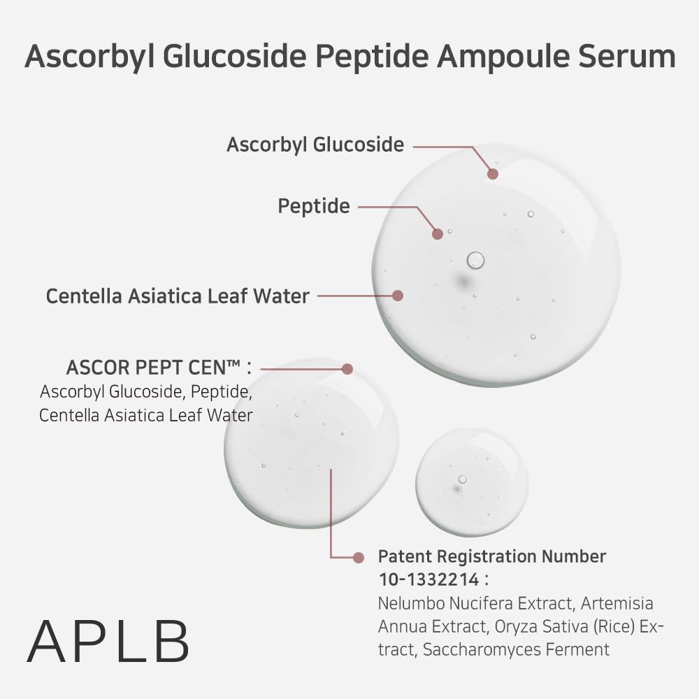Ascorbyl Glucoside Peptide Ampoule Serum 40ml [APLB Official]