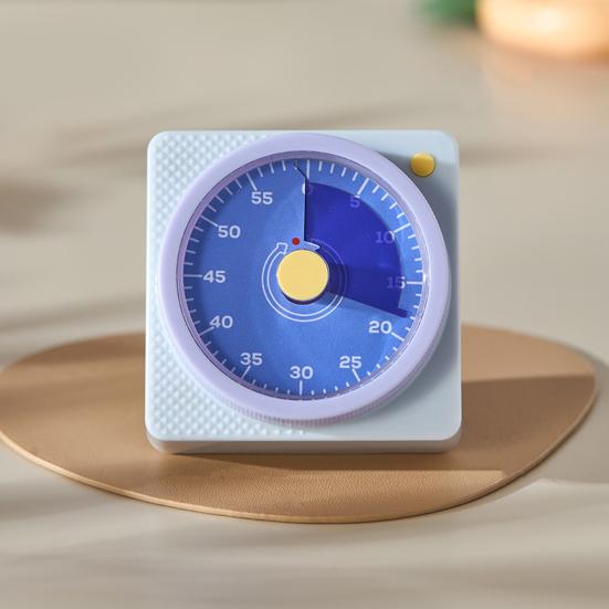 Mechanischer visueller Timer für Kinder zum Lernen Magnetischer Klassenzimmer-Timer Leises Lernen Küchenwerkzeuge Keine Batterie erforderlich Zeitmanagement-Tool