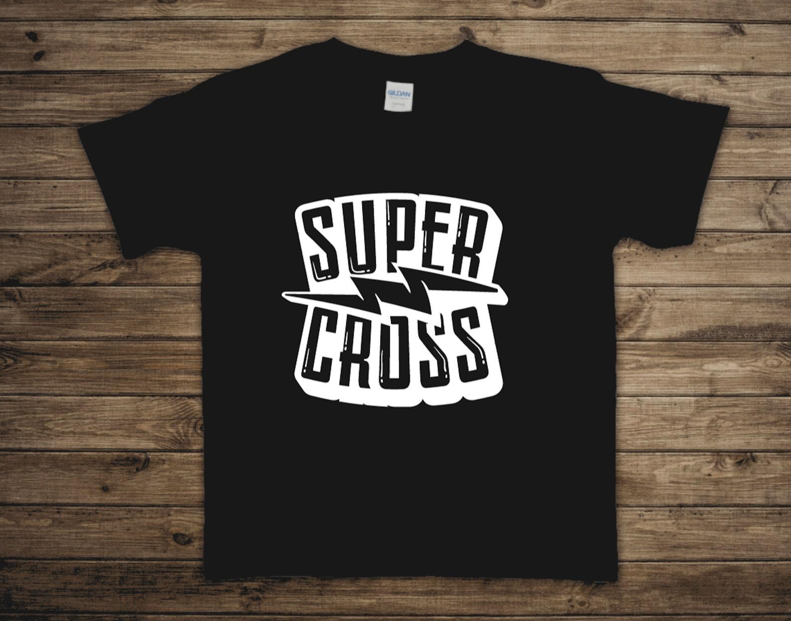 Supercross Youth/Toddler Graphic T-Shirt, Short Sleeve, Motocross Tee 4XL