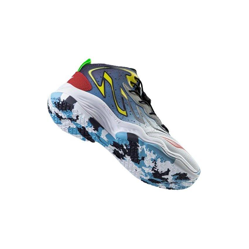 Li Ning Childrens Mantis Fist 1.5 Comfortable Versatile Non-Slip Wear-Resistant Rebound Mid-Top Basketball Shoes Kids Basketball Shoes YKBT010-3