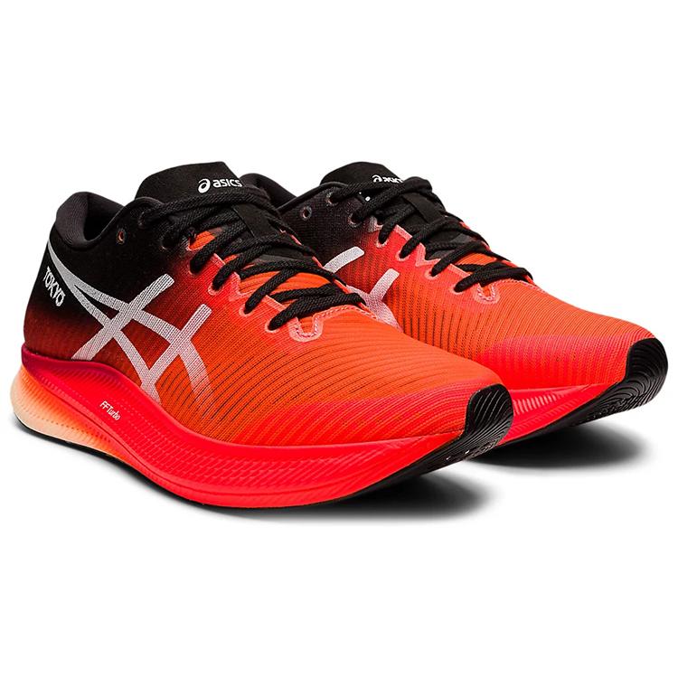 New Asics Metaspeed Edge Sunrise Red Black