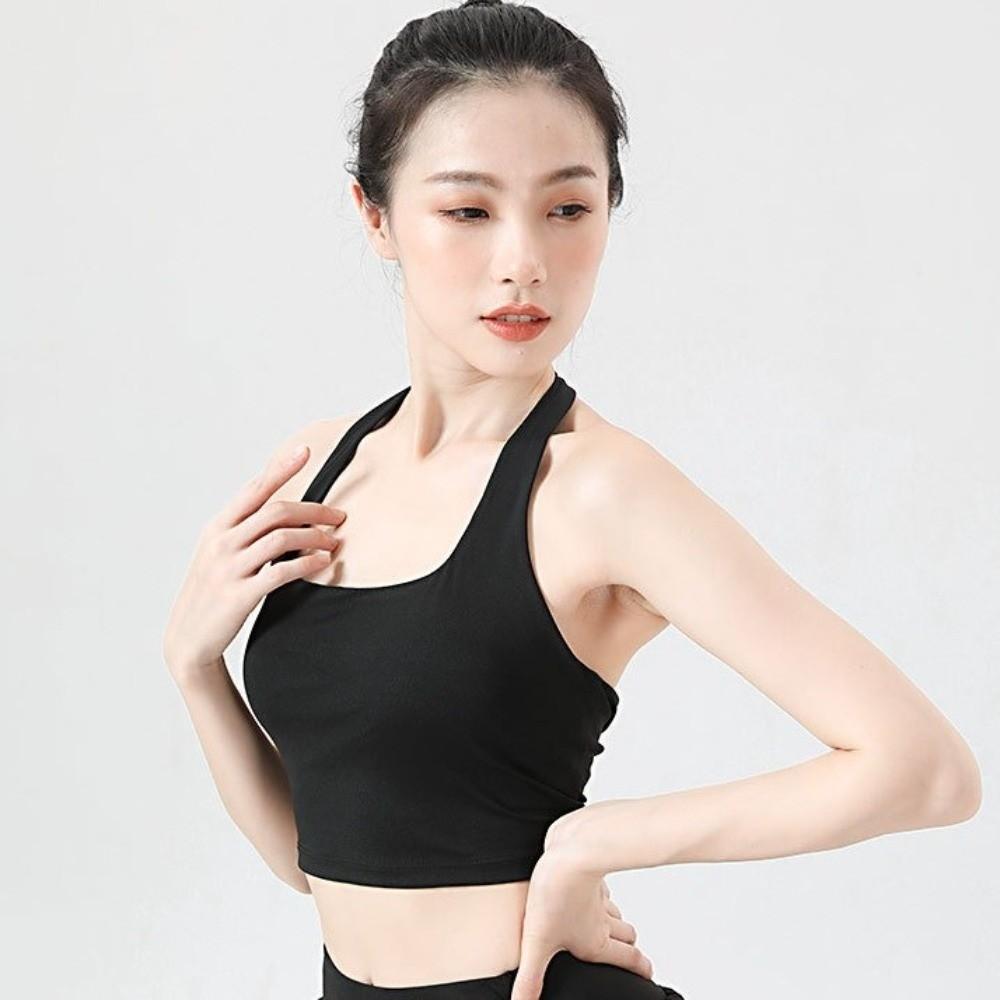 Elegant Design Backless Sportswear Pleated Back Women's Underwear  Running