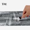 Modern Industrial Wall Decor 6Pcs Vintage Faux Stone Self?Adhesive Tiles, Waterproof Oil?Proof Backsplash Stain-resistant Covering Sticker, Peel &