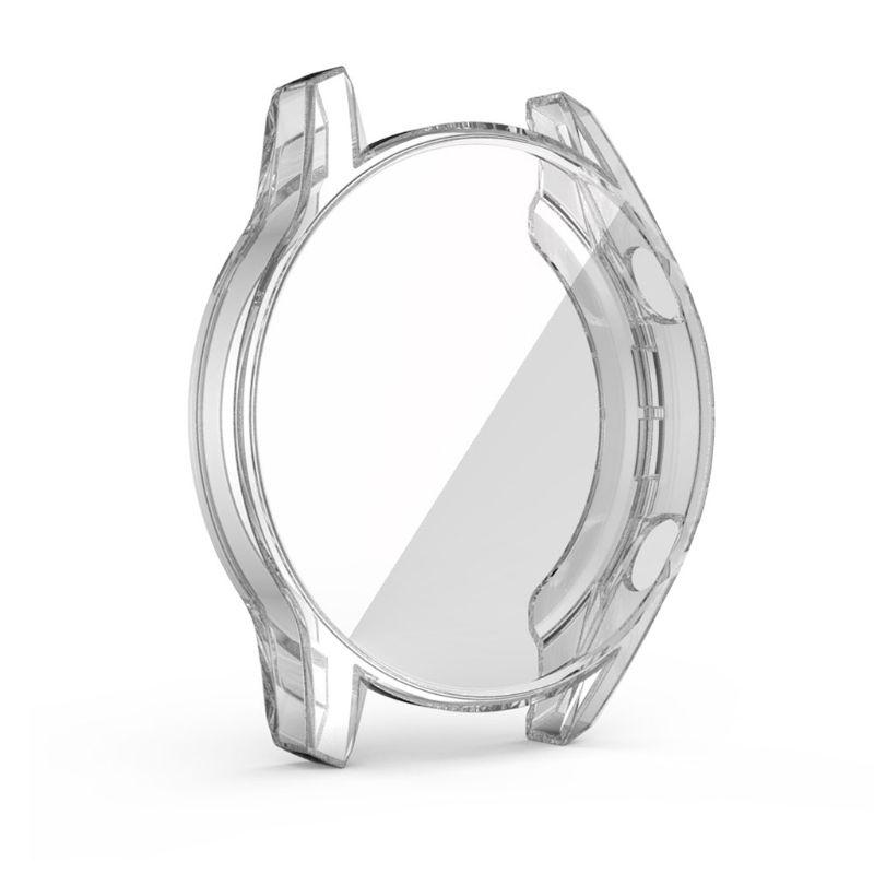 TPU Protective Case Frame Screen Protector Cover for Huawei Watch GT2 46mm Soft Shell Protection Sleeve Housing чистый