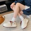 Thick-soled non-slip little white shoes women's autumn 2025 new fashionable versatile and comfortable sports and leisure small board shoes