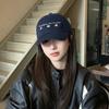 Small Flower Couple Hat Korean Women's Embroidered Cap Spring and Summer Fashion Versatile Wide Brim Showing Face Small Baseball Cap
